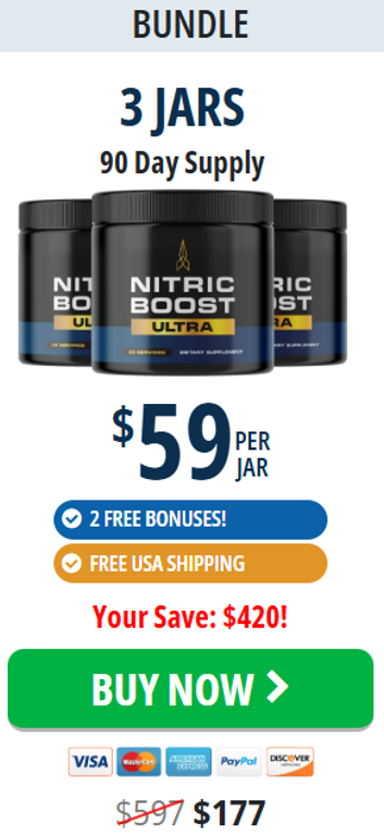 NitricBoost Ultra 4 bottle discount